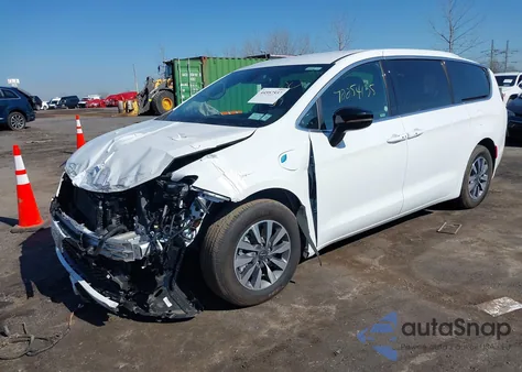 2025 Chrysler Pacifica Hybrid Select z USA, uszkodzony, nr VIN 2C4RC1S7XSR572314